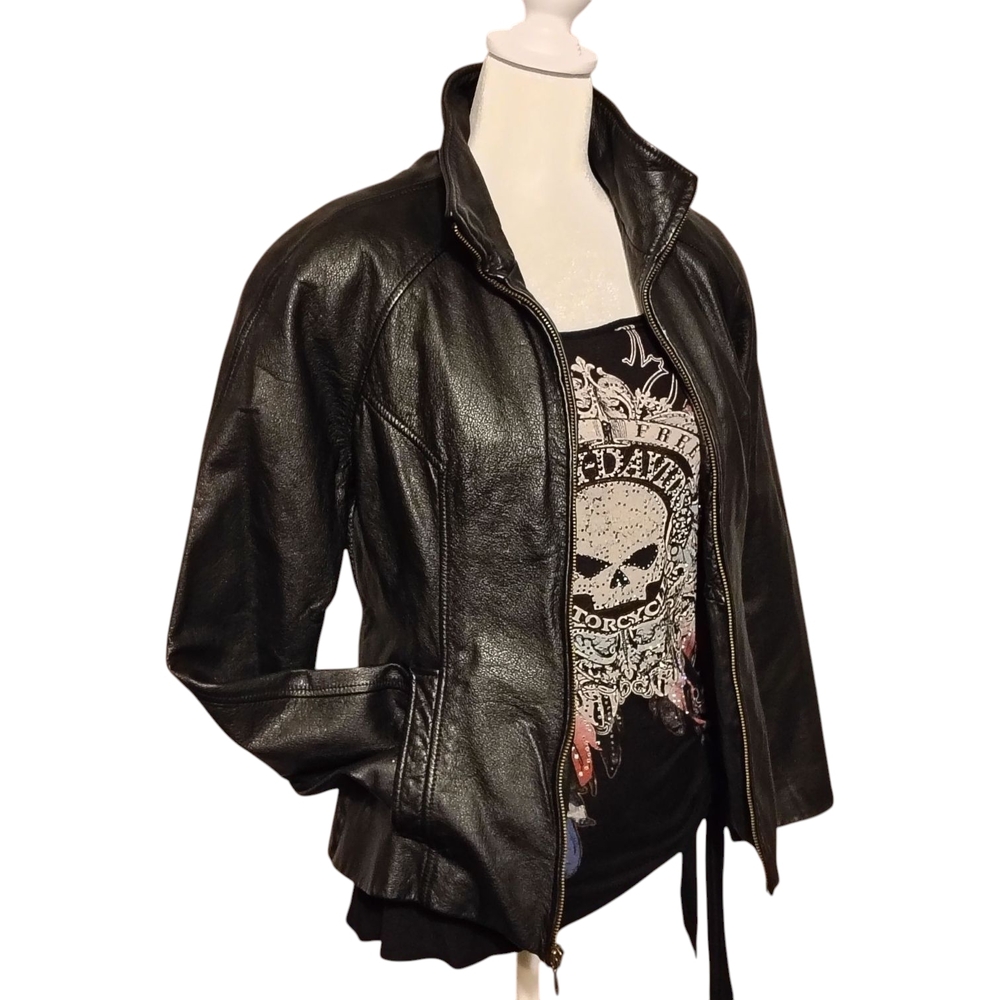 Wilson Women's Black Leather Jacket